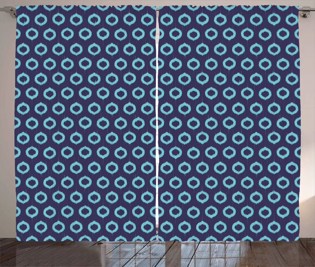 Tenda Rustica Abakuhaus 280x245 cm: Ikat Blu Viola Resistente