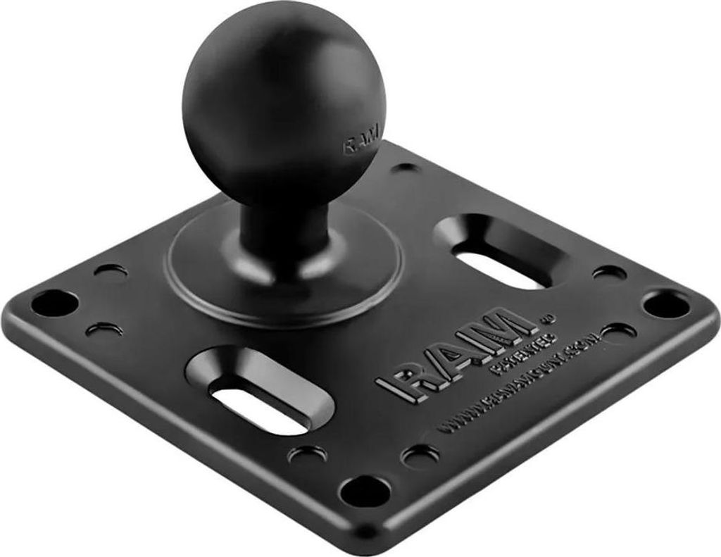 RAM Mounts RAM-2461U Montage-Kit Schwarz Aluminium
