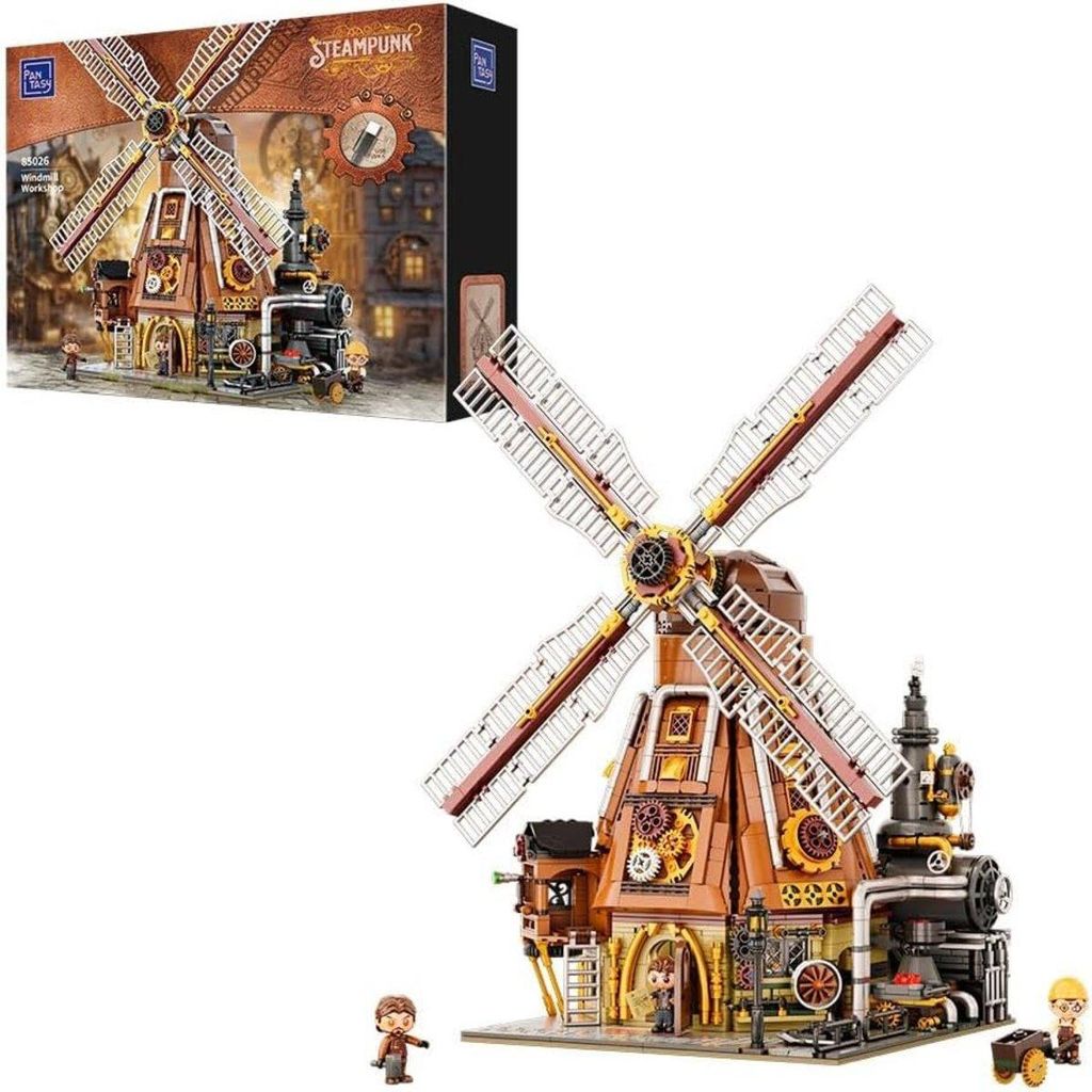 Pantasy Original Bauset Steampunk Windmill Workshop Produktbild 