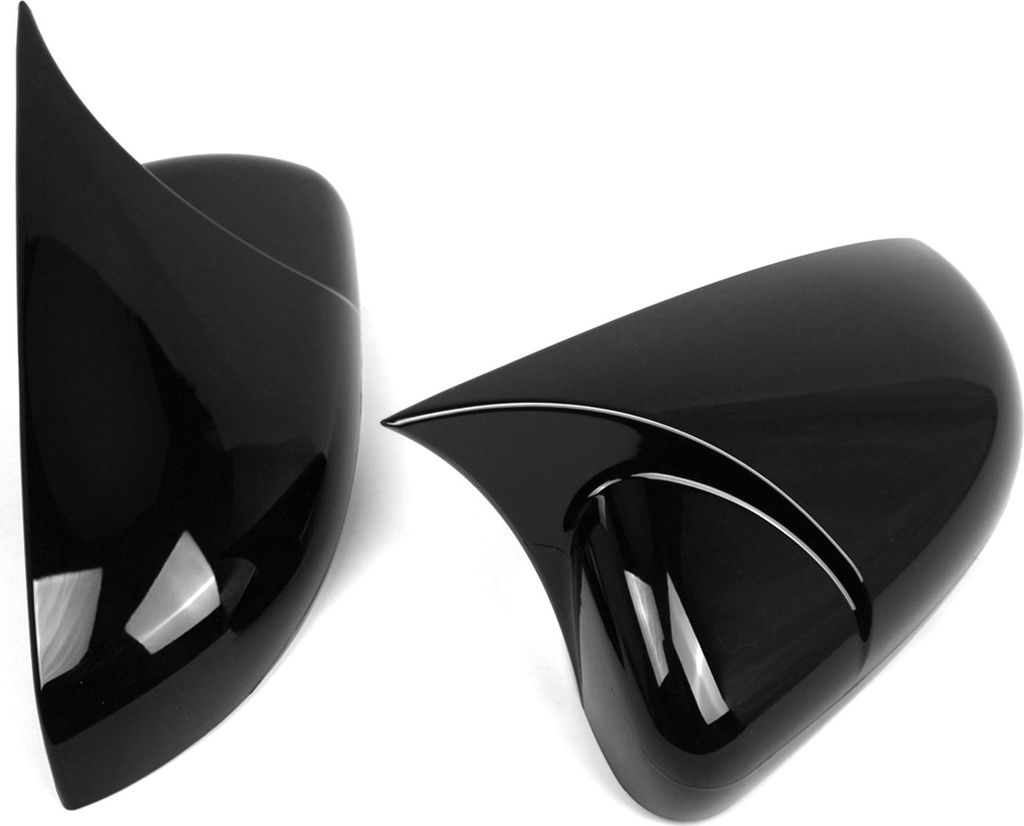2 Stück Seitenspiegelabdeckung Türflügelkappe Ersatz für VOLKSWAGEN GOLF MK6 HATCHBACK 2009–2013 CABRIO TOURAN 2010–2014 OEM: 5K0 857 537 538
