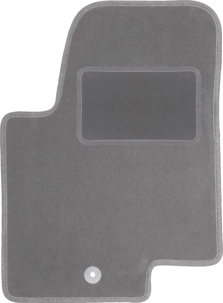 Tappetino conducente in velluto grafite compatibile con Kia Soul I (2009-2013, crossover) – con fissaggi – su misura