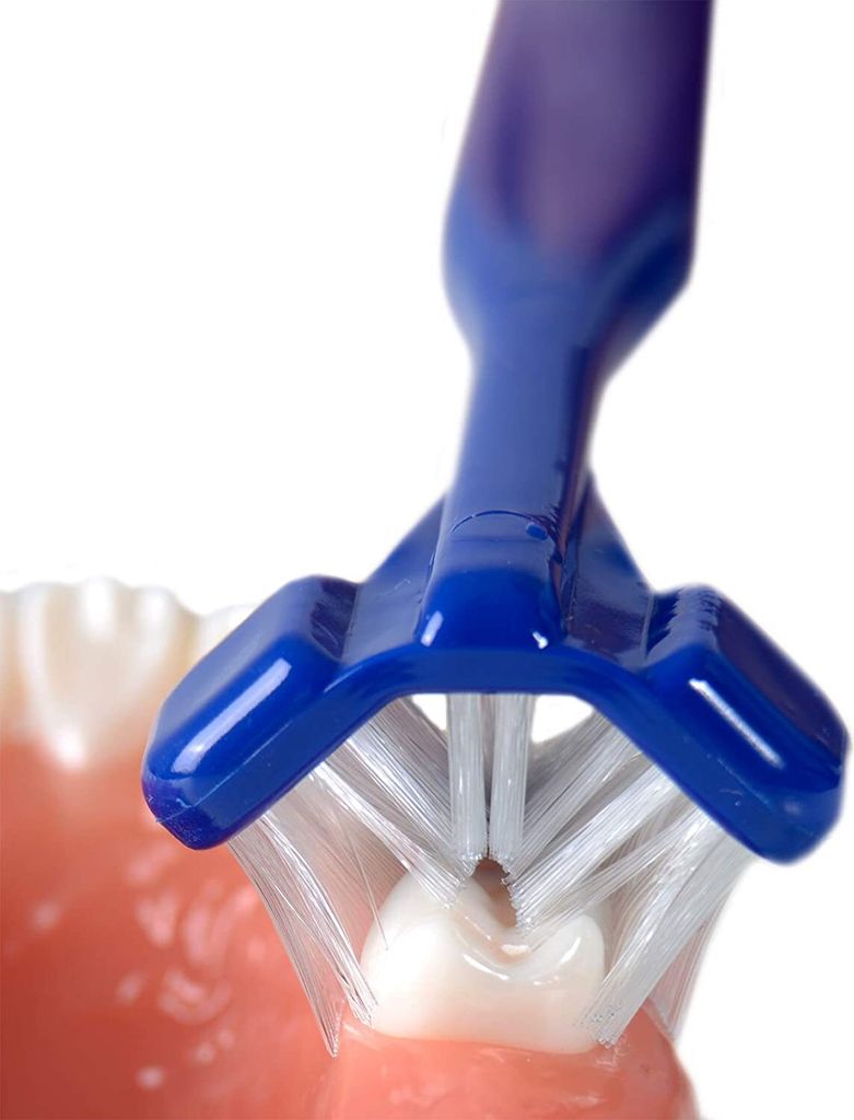 Dr Barmans Superbrush 3 D Kinder Zahnbürste - klein 0 - 6 Produktbild 5