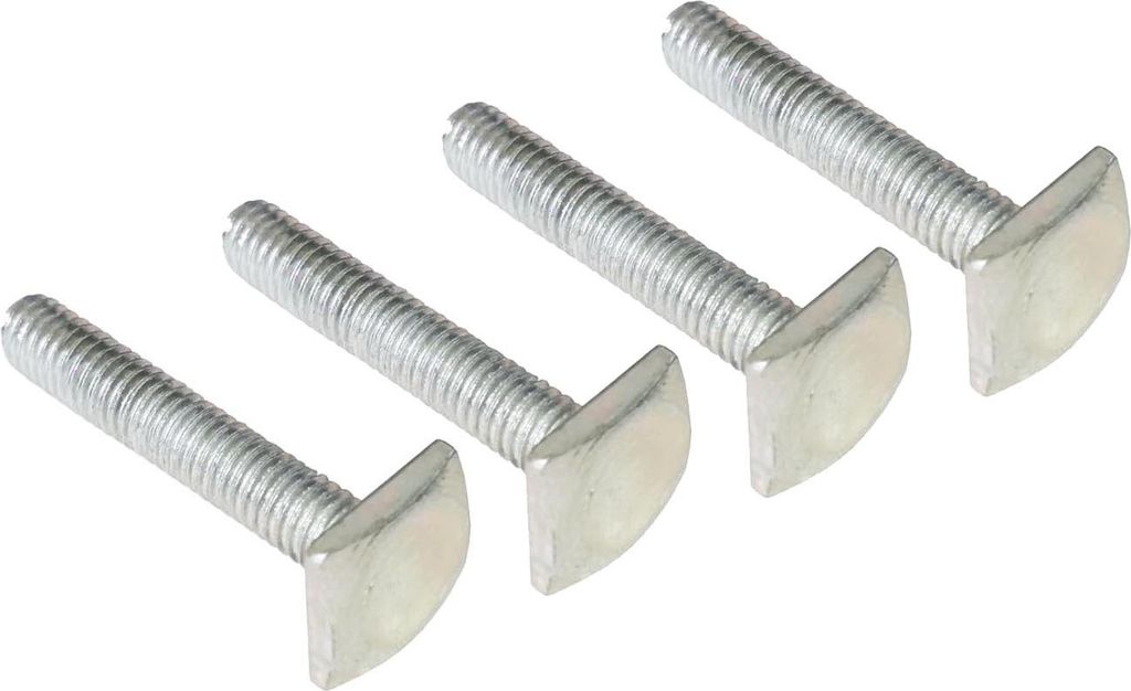 4 Nutsteine M6x40mm Dachträger Relingträger T-Nut Adapter Nutensteine 20x20mm
