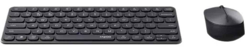 Clavier avec souris Rapoo 9010M gris pour le télétravail flexible - 4