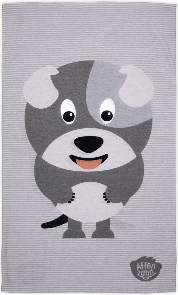 Affenzahn Schal Loop Scarf Hund grau