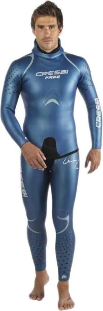 Cressi Free Freitauch-neoprenanzug 3.5 Mm Blau S Herren Blau S