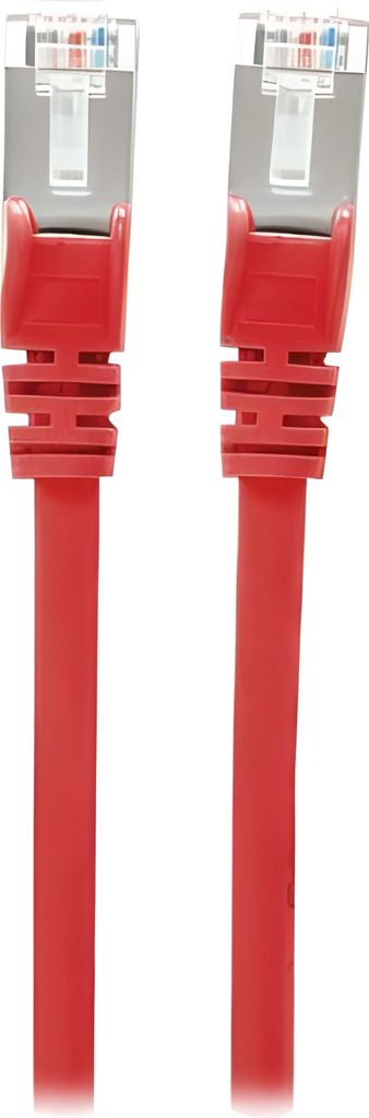 INTELLINET Patchkabel RJ45 S/FTP Cat6 Kupfer LSZH 10m rot
