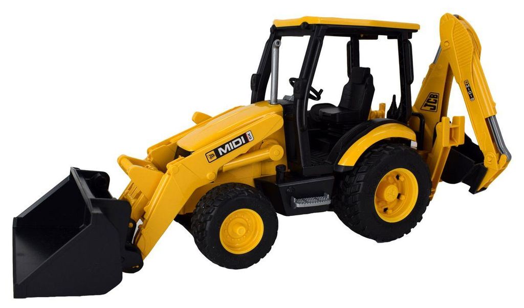 Bruder JCB Midi CX graafmachine/lader, modelnummer 02427 Productafbeelding 