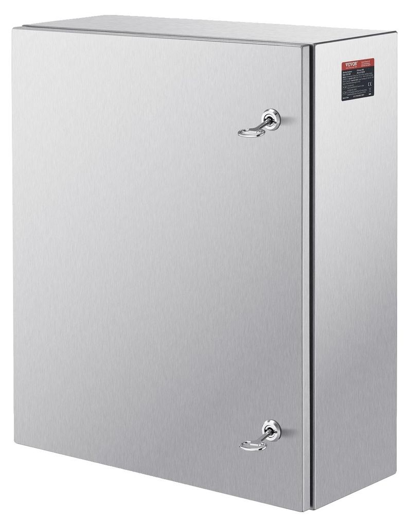 Caja eléctrica de acero VEVOR, 60 x 50 x 20 cm, carcasa Imagen del producto 