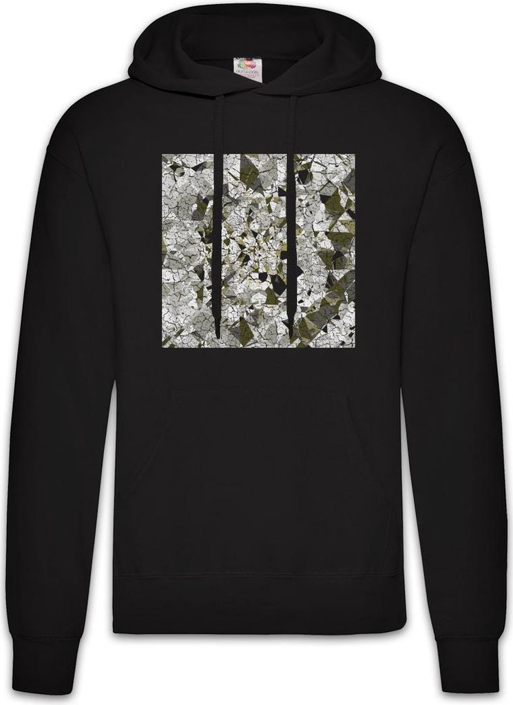 Urban Backwoods Diamond Square I, Herren Hoodie, Farbe: Schwarz, Größe: M