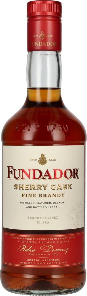 Fundador Solera Reserva Pedro Domecq Brandy de Jerez 36% Produktbild 
