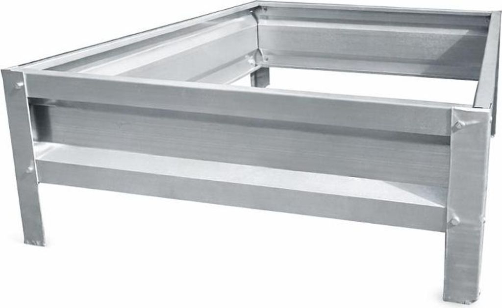 ETL Metall Hochbeet 60x400x20 cm – verzinkter Stahl, stabil & langlebig Gartenbeet