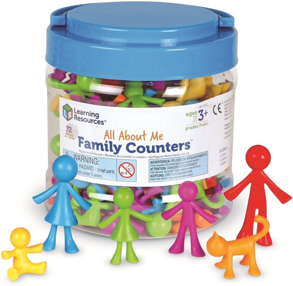Set petits bonshommes - Ma famille - Set d'apprentissage Image du produit 