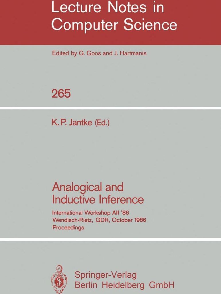 Analogical and Inductive Inference