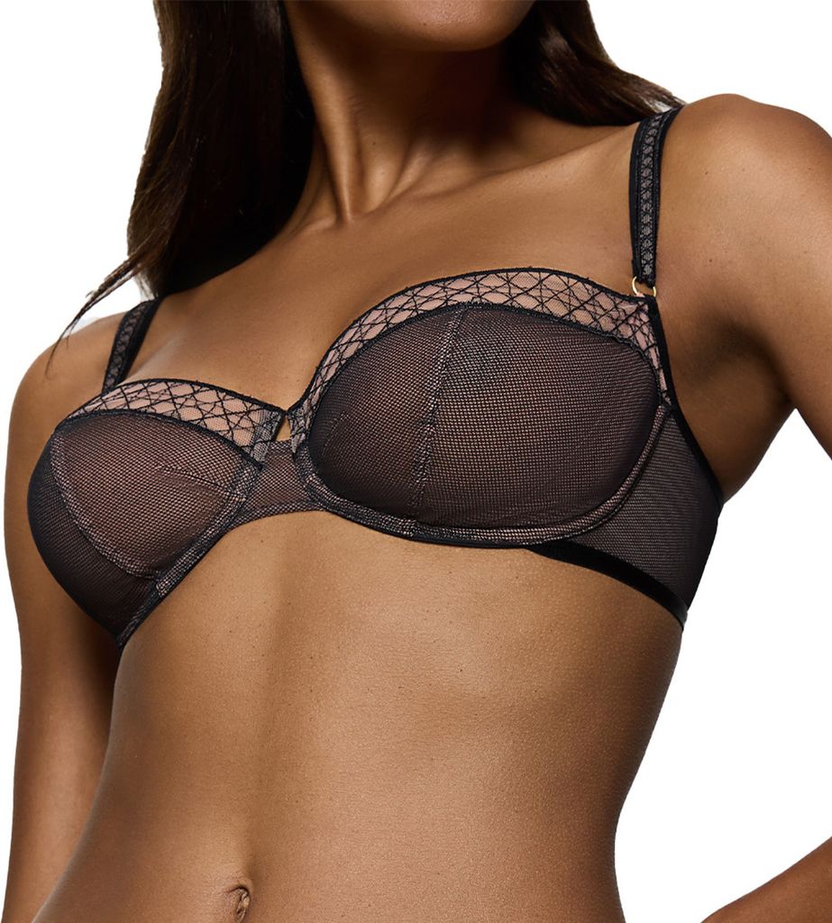 Triumph Damen Bügel-BH Palina Cosmic Heartbeat - BLACK - Größe 80 H
