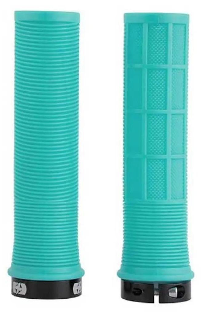 Oxc Driver Lock-on Griffe Grün,Blau 130 mm Grün,Blau 130 mm