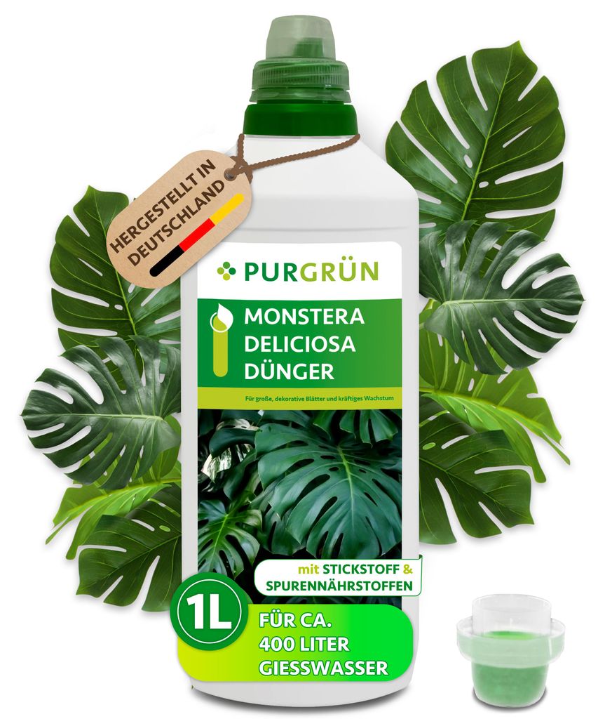 Purgrün Monstera-Deliciosa-Dünger 1 Liter Produktbild 