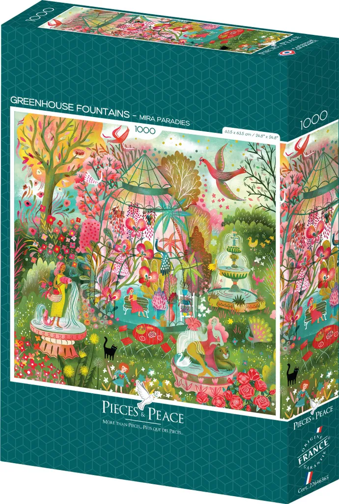 Puzzle 1000 pièces sans reflets : le défi idéal pour se déconnecter