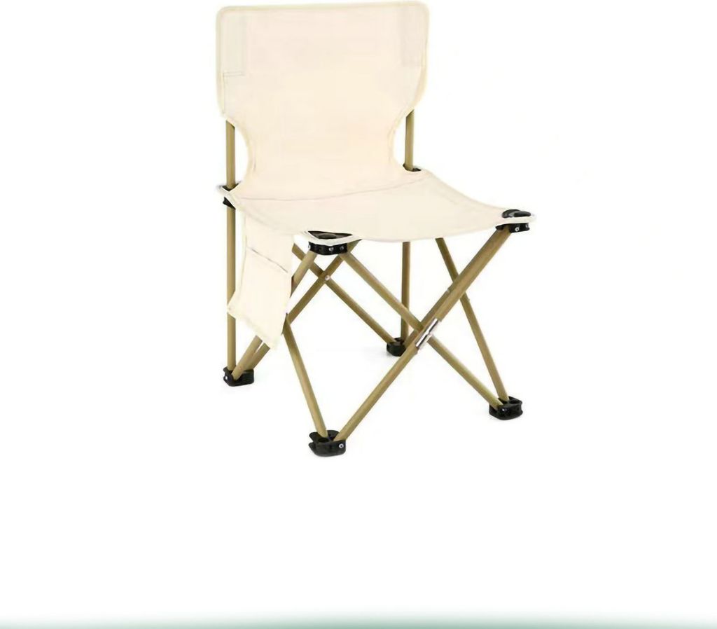 Camping Klappstuhl Eisenrohr Oxford Tuch Tragbarer Outdoor-Hocker für Freizeit Strand Picknick
