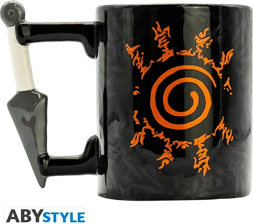 Boîte Cadeau Naruto Konoha avec Accessoires Premium - Finition Métal