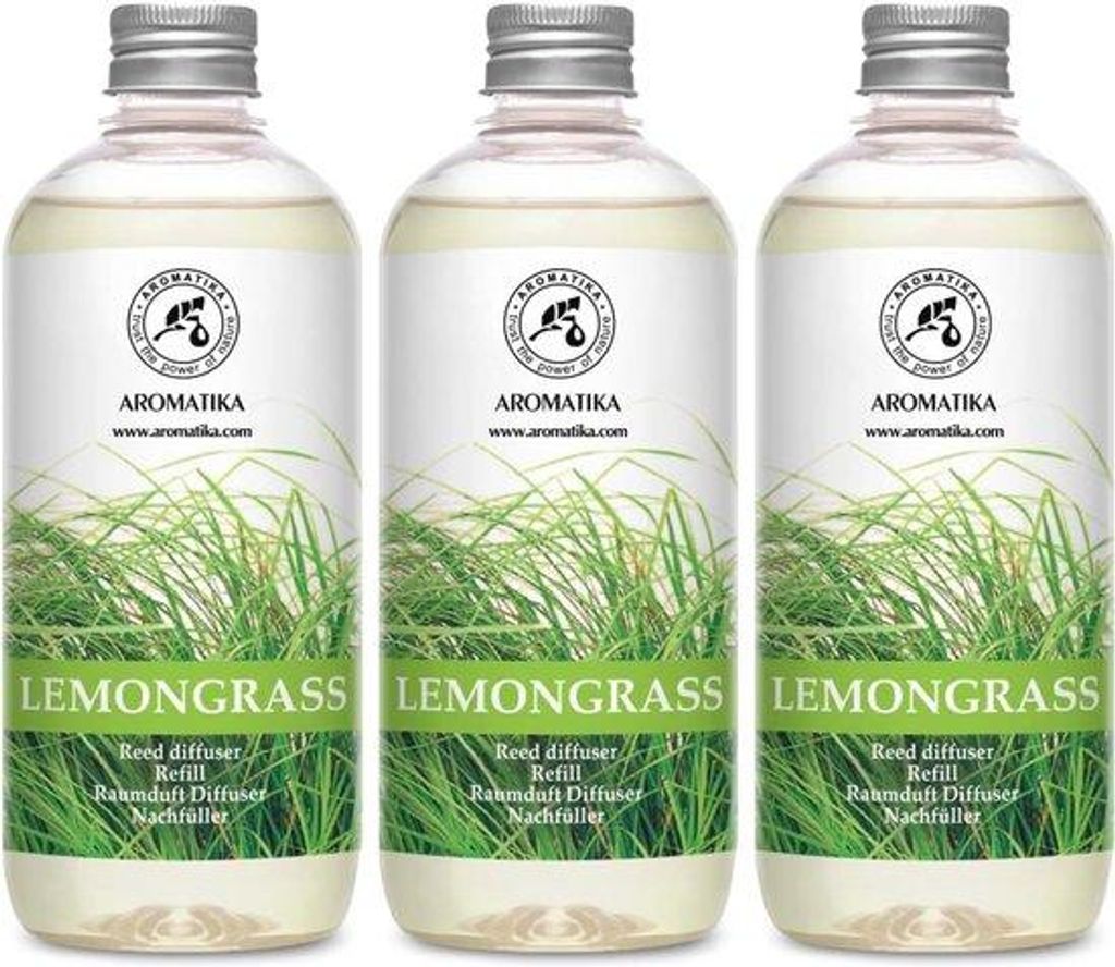 Zitronengras Duftstoffe 3x500ml Lang anhaltend