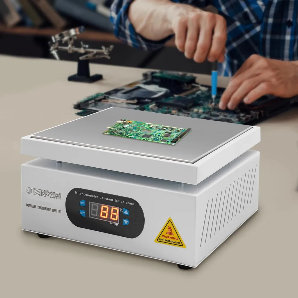 Stazione di Preriscaldamento Professionale 700W 220V per Linee SMD - 3