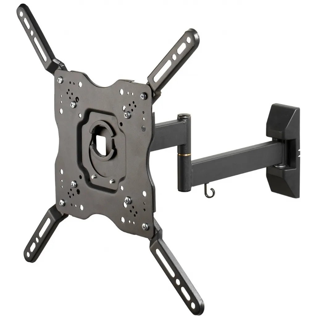 Bras de Support Mural TV Articulé en Acier ViVanco BFMO 6040 de 55"