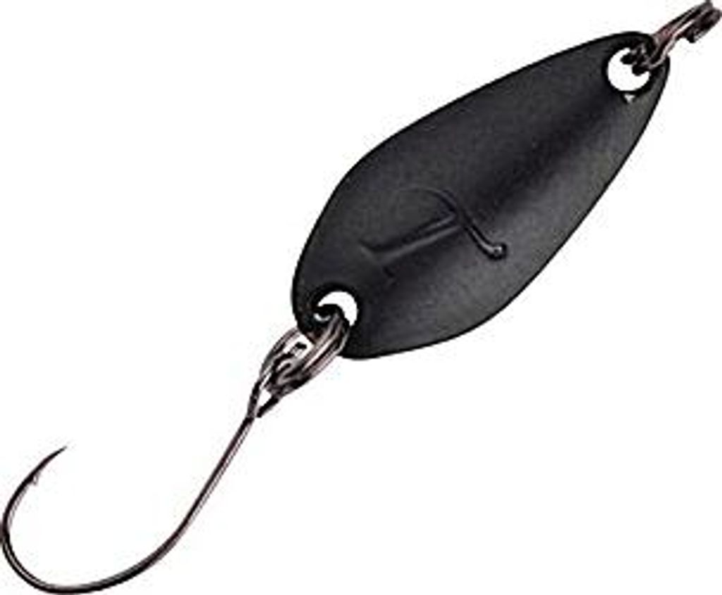 Trout Master Incy Spoon 2cm 2,5g - Forellenblinker, Farbe:Black n White