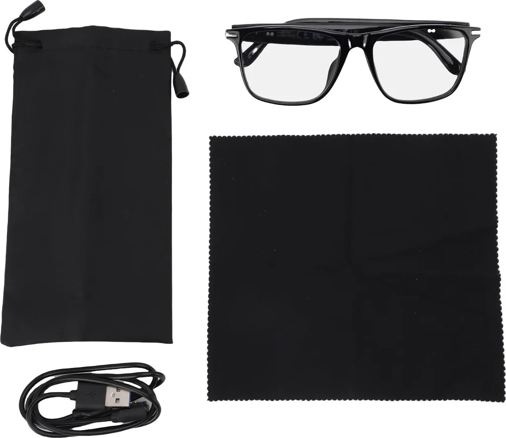 Lunettes de traduction vocale IA et protection lumière bleue sans fil Pro