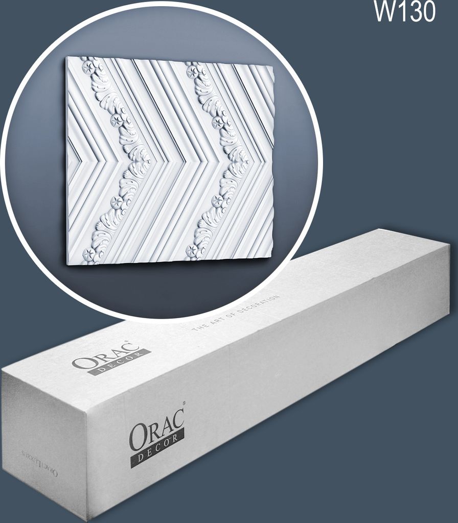 Orac Decor W130-box LUXXUS 3D Wandpaneel 1 Karton SET mit 4 Paneelen | 8 m