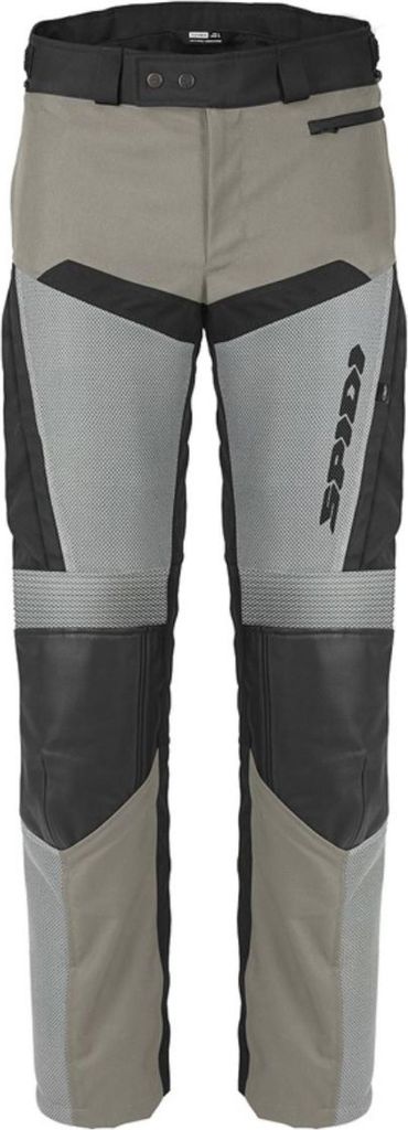 Spidi Vent Pro Motorrad Lederhose, schwarz/eis, 52