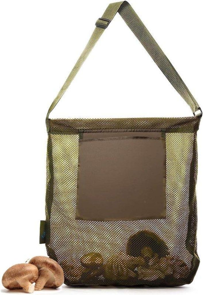 Mushelletauchertas mit verstellbarem Schultergurt für Camping und Wandern