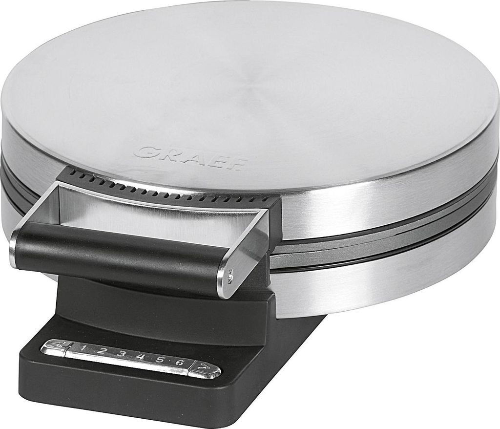 Graef WA 80 Waffeleisen Silber Produktbild 