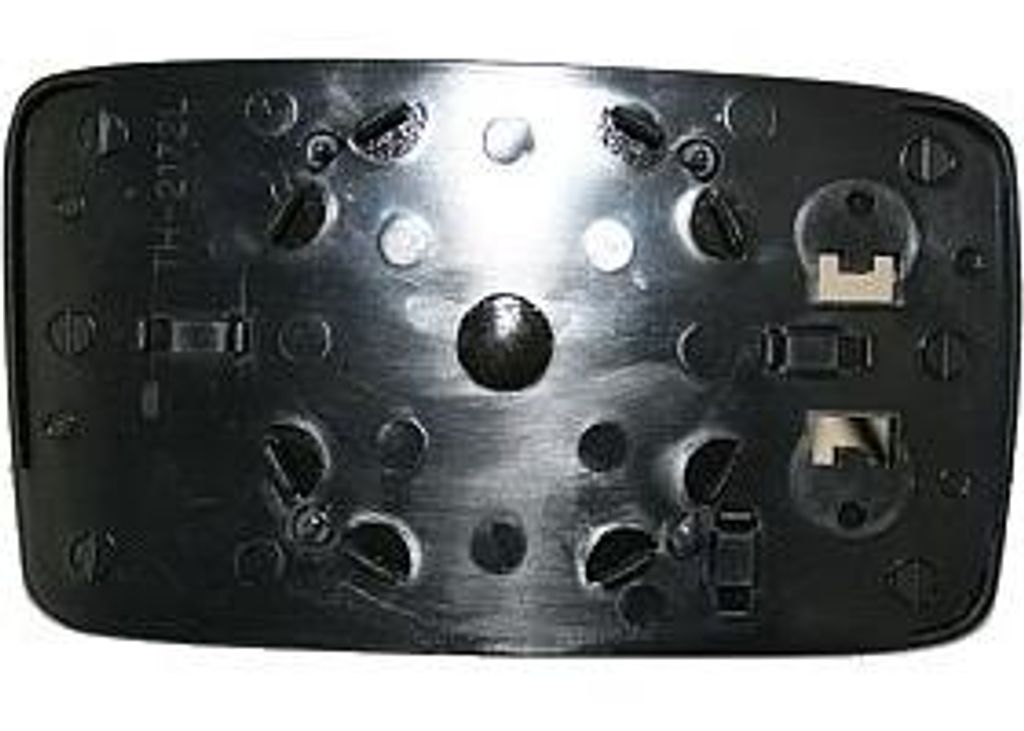 ABAKUS 4010G06 Spiegelglas, Außenspiegel OE 1H1857521C kompatibel mit Vento, Golf III, Ibiza, Cordoba