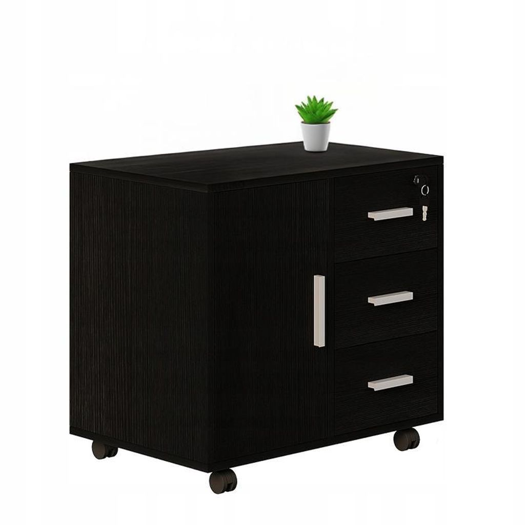 Meuble de rangement à roulettes, étagère pour imprimante, Image du produit 