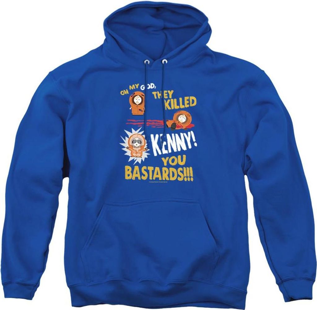 South Park - "Dead Kenny" Kapuzenpullover für Herren/Damen Uni TV23675 (XXL) (Königsblau)