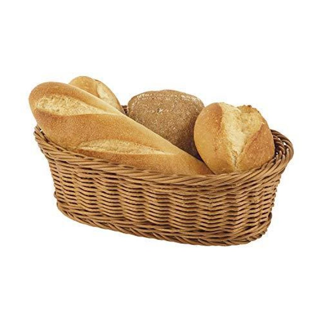 Cestino ovale per pasticceria APS 27x18 cm, marrone Immagine del prodotto 