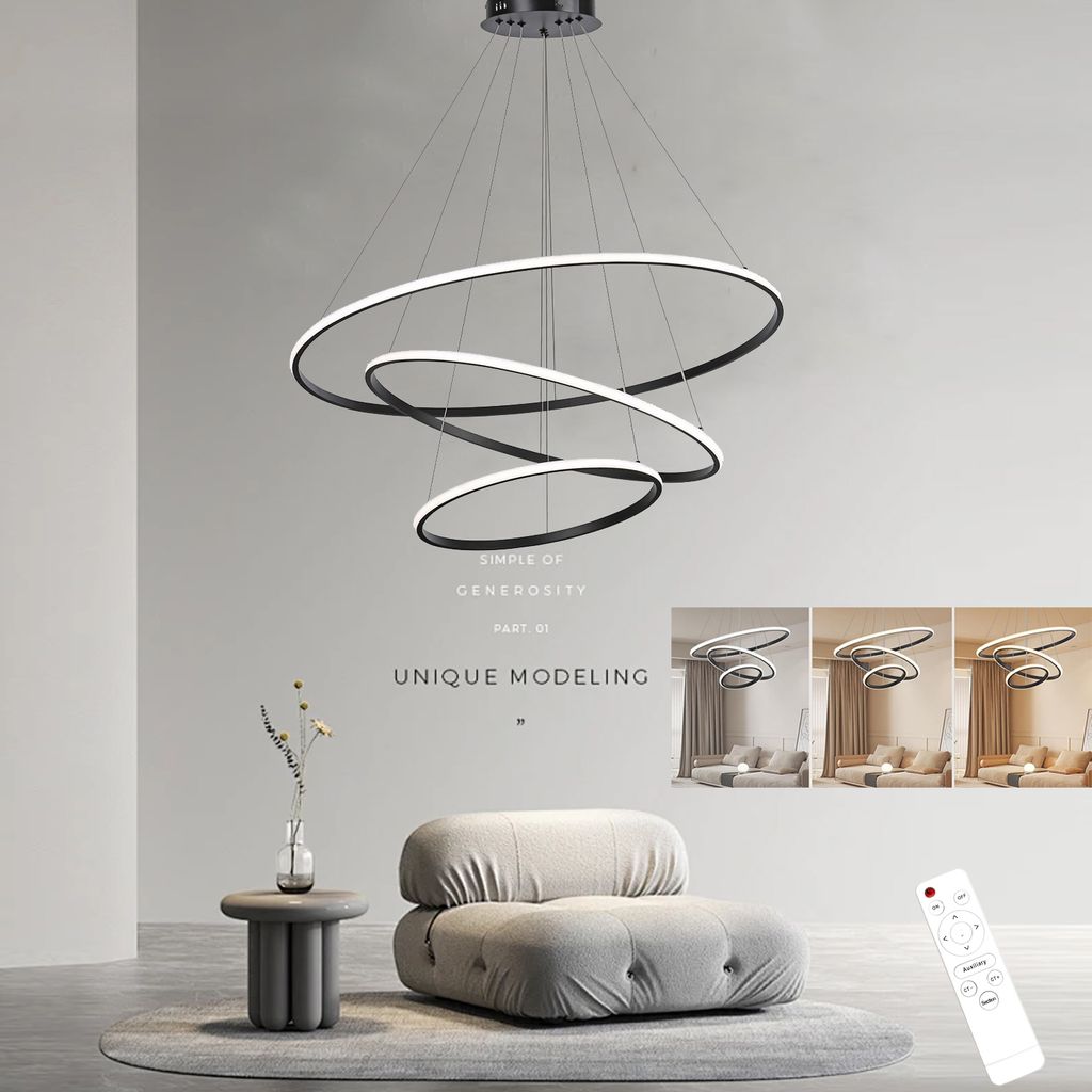 Pendelleuchte LED Hängelampe Esstisch,65W LED Hängeleuchte Produktbild 1