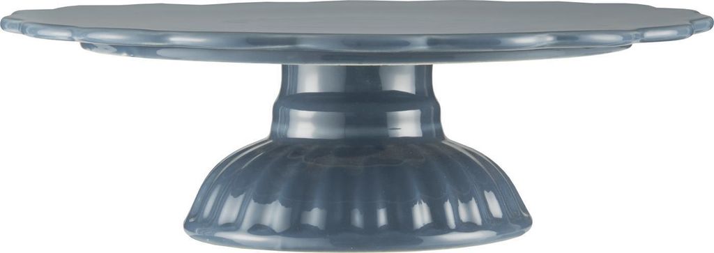 IB Laursen MYNTE Tortenplatte BLAU Keramik Kuchenplatte CORNFLOWER Geschirr