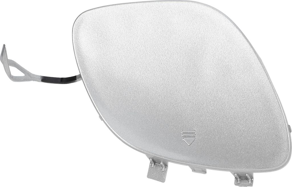 Front Side Car Bumper Tow Hook Cover Tow Cover Cap Silver Tone Fit für Mercedes-Benz C-Class W205 2014-2018 No.A2058850024 - Pack of 1