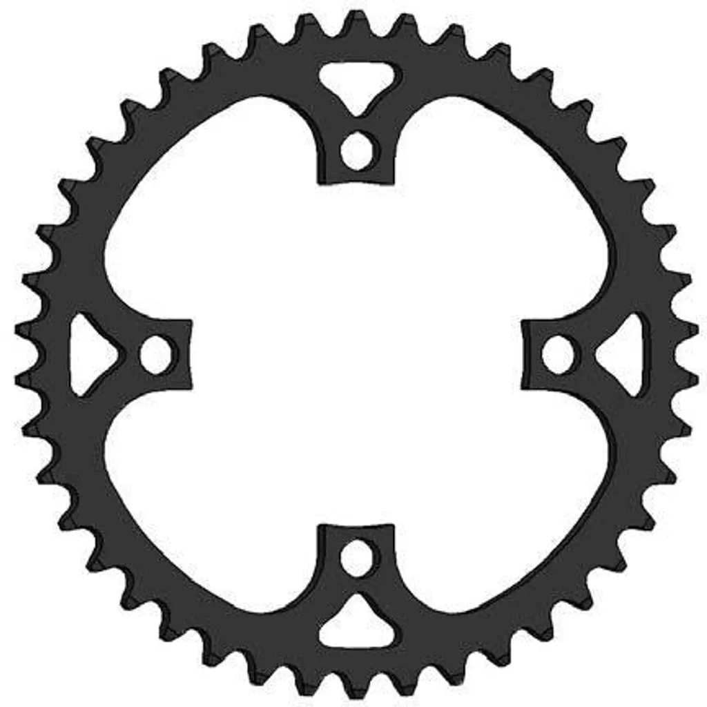 Couronne de vélo électrique Esjot 44 dents compatible Bafang Brose