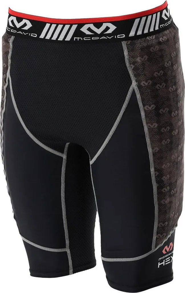 Short de Protection Basket et Handball McDavid Hex Guard Noir Taille XS