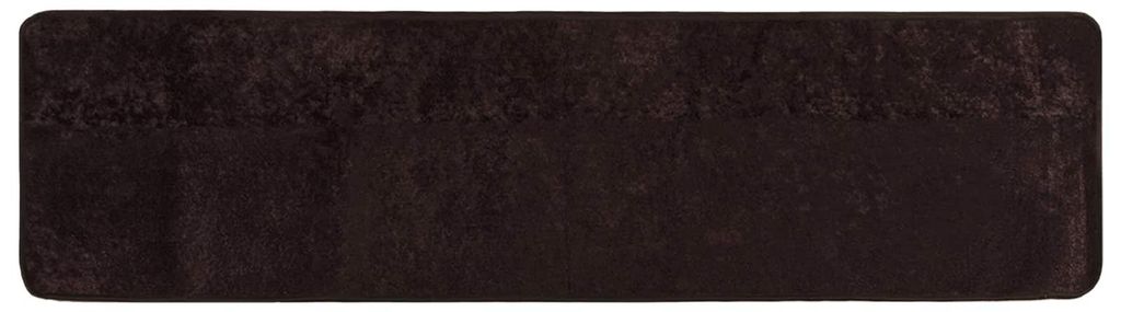 vidaXL Teppichläufer MARSA Anthrazit 350 x 80 cm Polyester und PVC