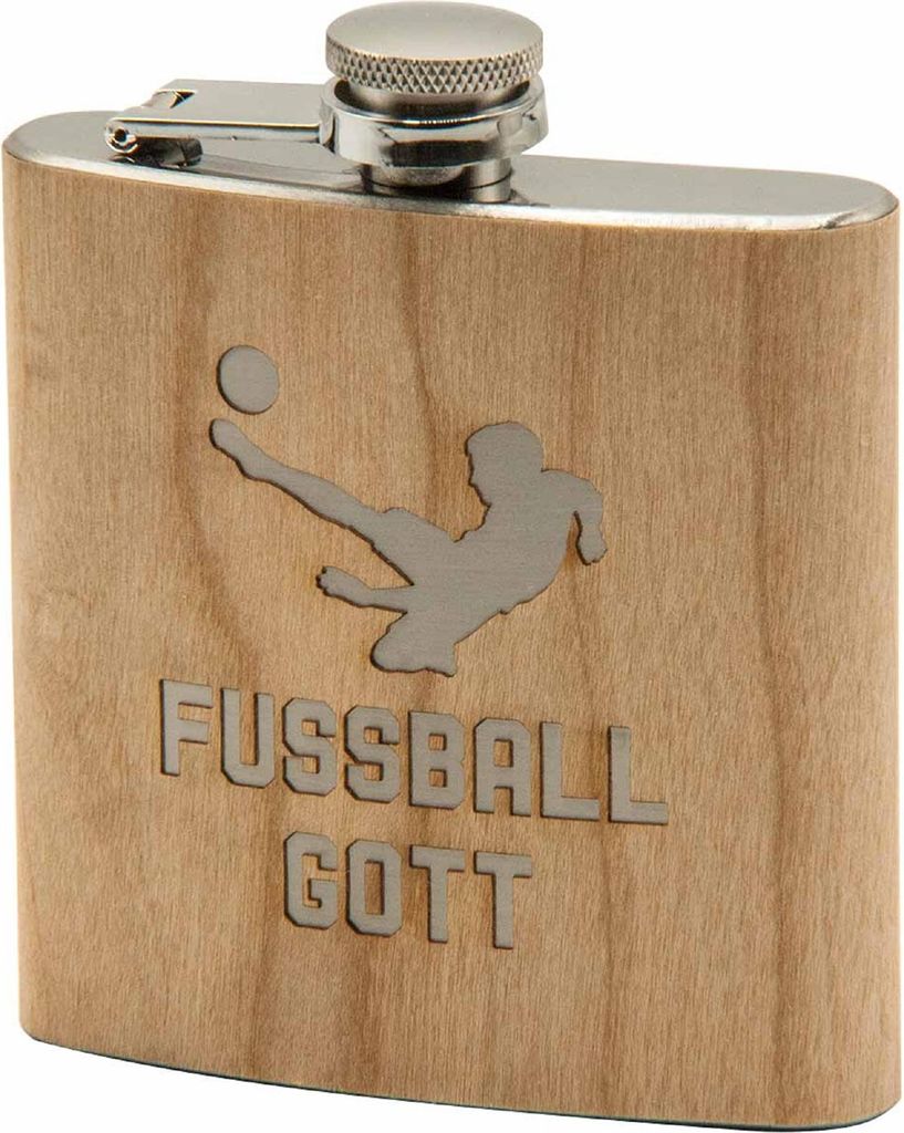 Flachmann Fussballgott