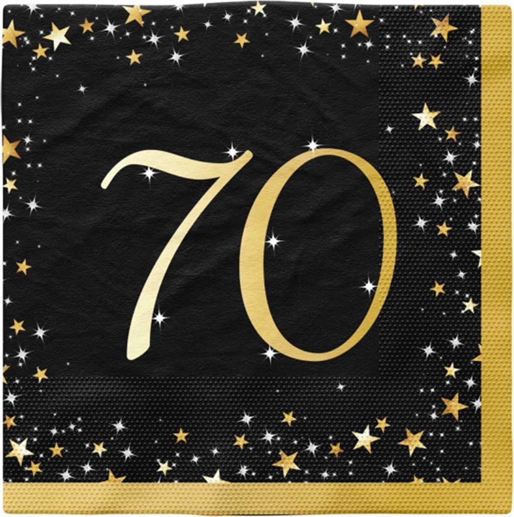 "Starlight Birthday" Servietten | 20Stk./33x33cm Variante: #70
