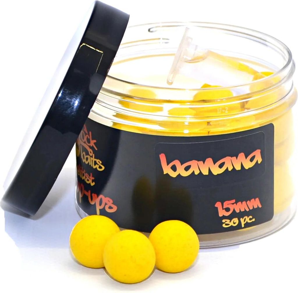Cockbaits Elitist Pop Ups, Banana Gelb