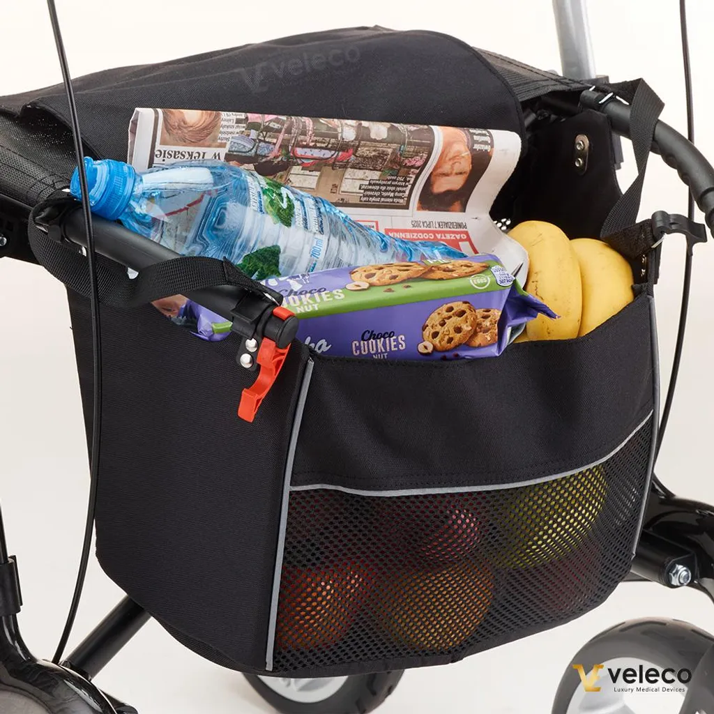 Déambulateur anti-chute Veleco FLEXO, rollator sécurisé pour senior - 13