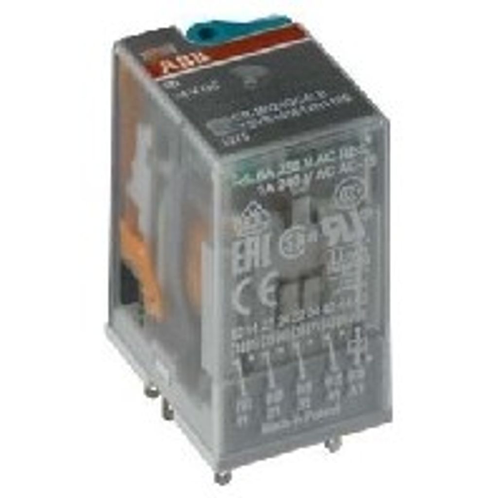 10 Stück Interface-Relais, steckbar 4We, A1-A2=24VDC CR-M024DC4L
