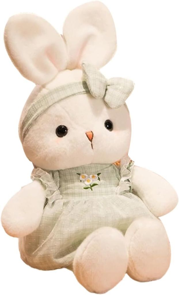 Plüschhasenpuppe Kleinkinderspielzeug Osterhasendekoration Kinderplüschspielzeug Osterhasenpuppe Gefülltes Osterhasenspielzeug Osterhasen-Wurfki...