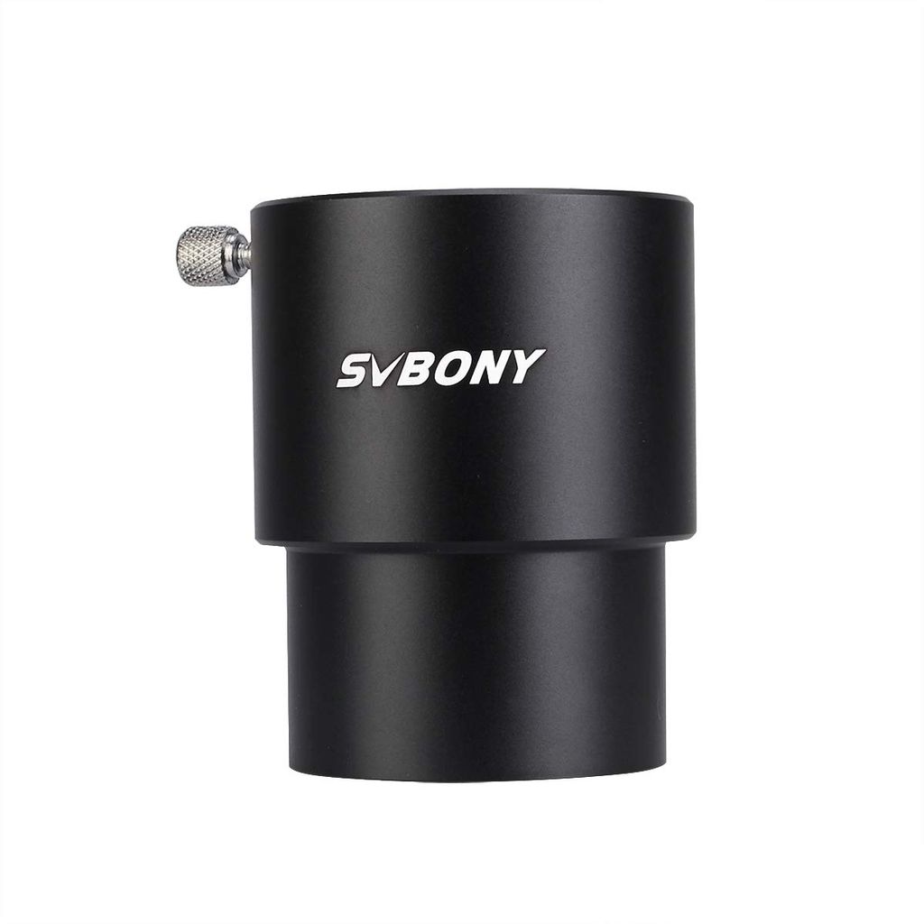 Svbony SV158 Teleskop Okular Adapter Ring 2in 75mm Teleskop Okular Mount Adapter M48X0.75 Verlängerungsrohr Teleskop Okular Kamera Zubehör
